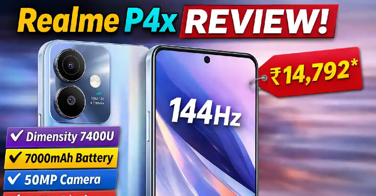 Realme P4x Full Review