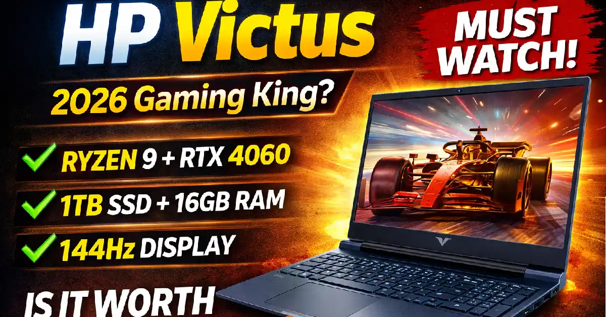 HP Victus Ryzen 9 RTX 4060