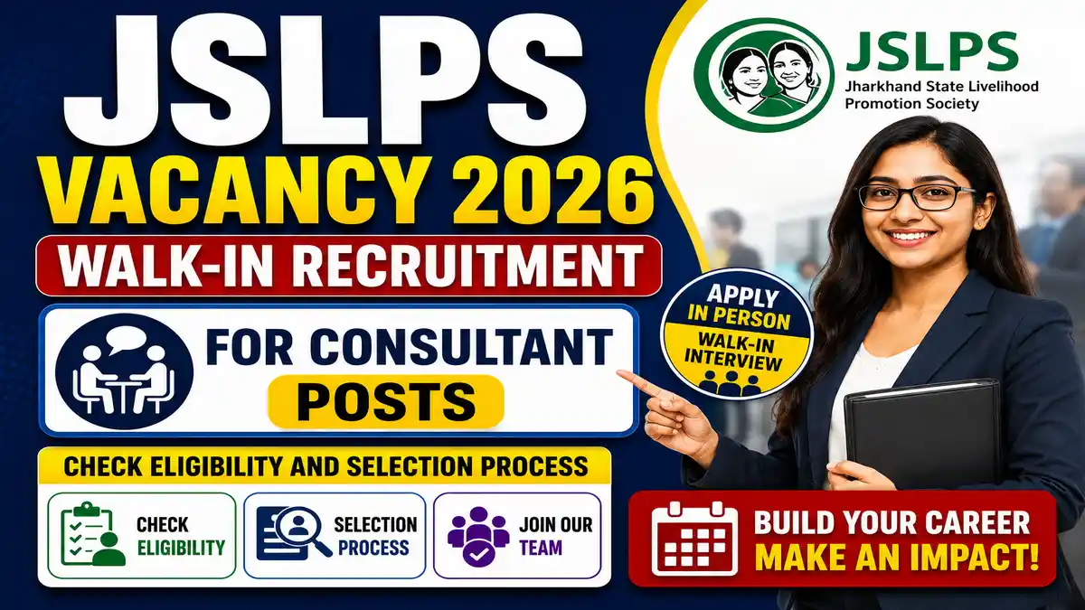 JSLPS Vacancy 2026