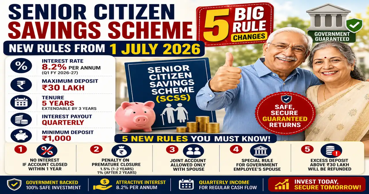 Senior Citizen Savings Scheme (SCSS)